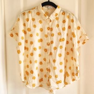 Madewell M Hilltop Daisy Button-up